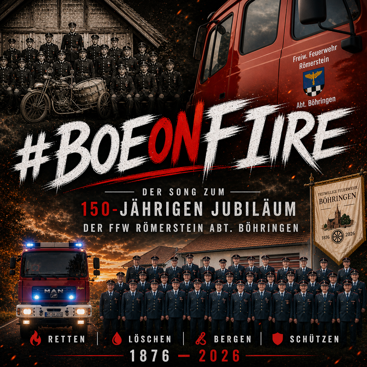 Cover des Songs #boeonfire